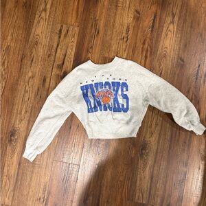 Abercrombie & Fitch Gray Knicks Sweatshirt